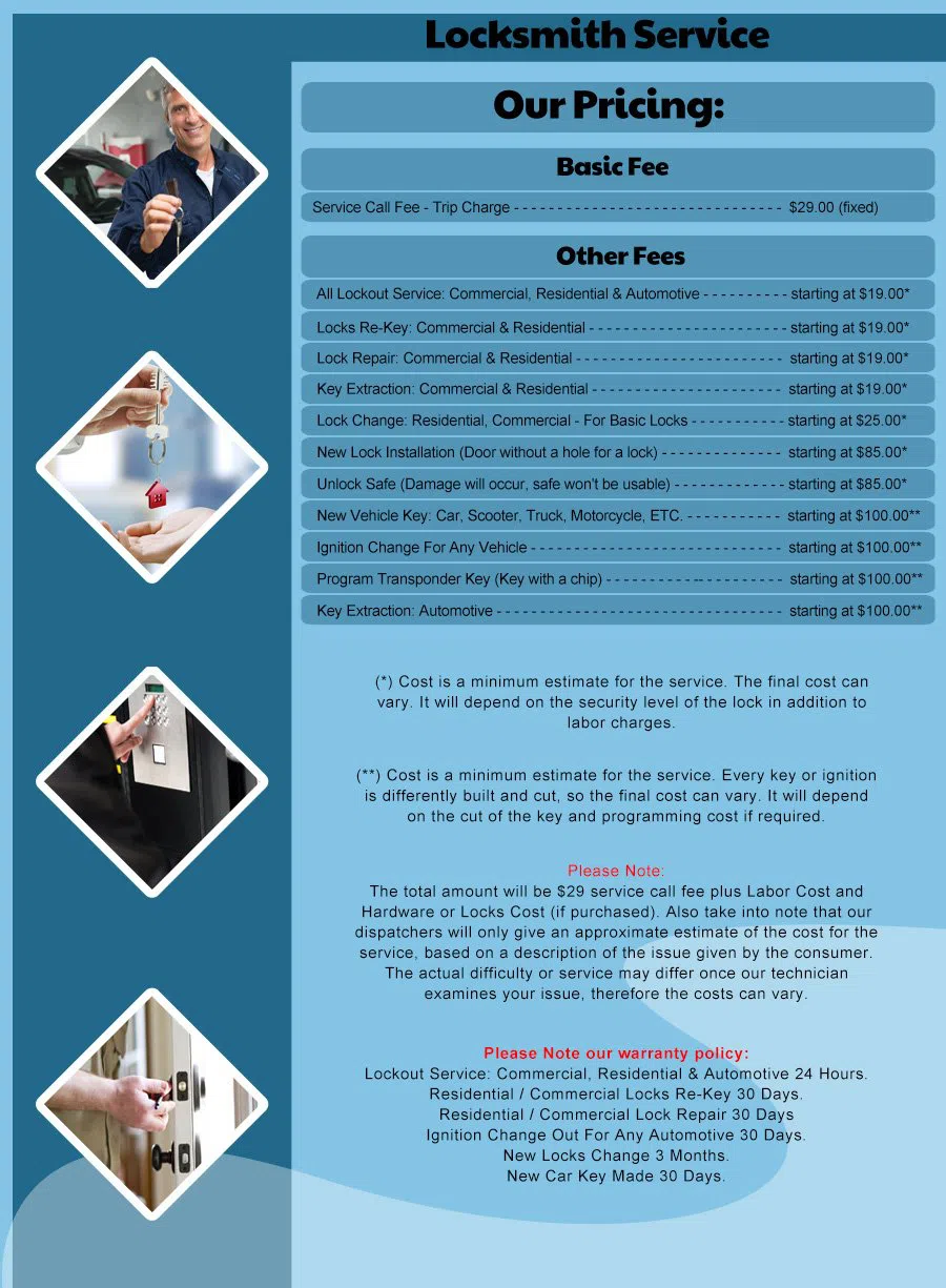 Estate Locksmith Store Thousand Oaks, CA 805-292-0095